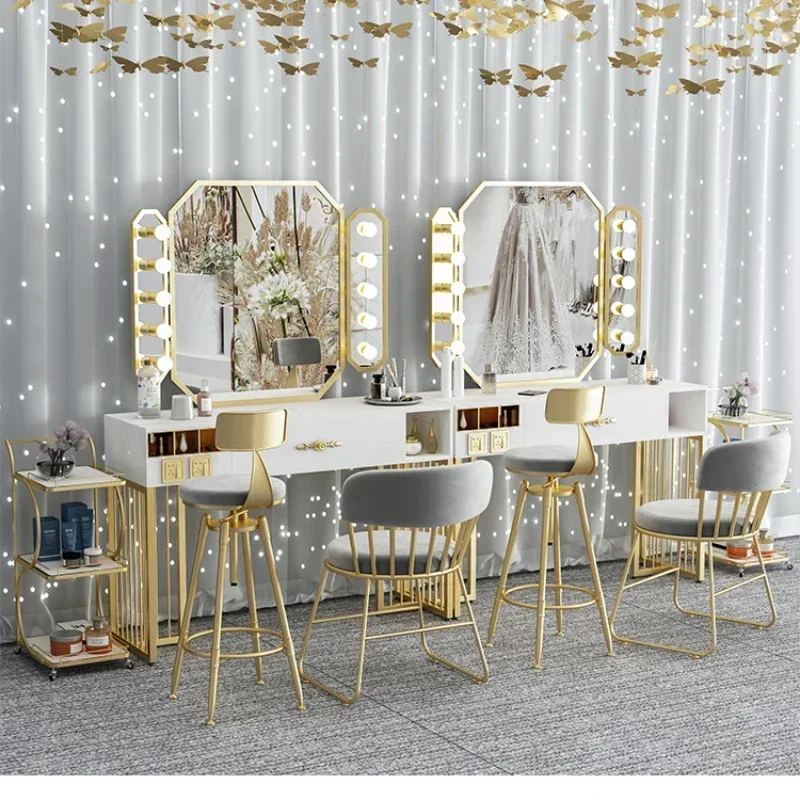 Photo Beauty Makeup - Fotostudio Rock Kommode Make-up Hochzeitsfotografie Schminktisch