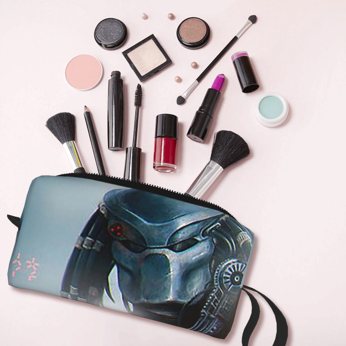 Beauty Makeup Wallpaper - Predator Wallpaper Make-up-Tasche, Kosmetik-Organizer, Toilettenartikel, Kosmetiktasche