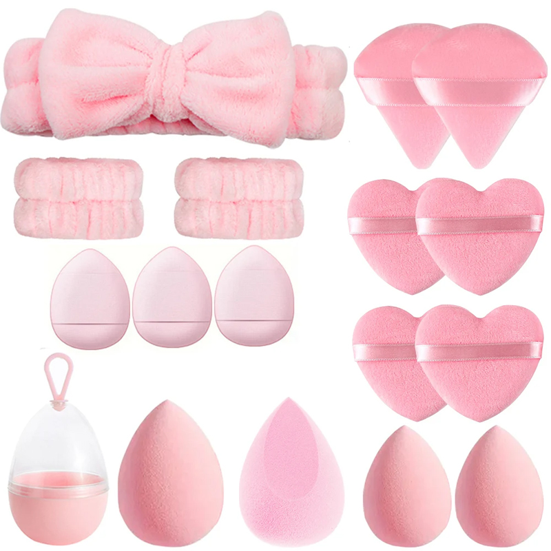 Beauty Blender In Makeup - 17Pcs Make-Up Schwamm Mixer Set Schönheit
