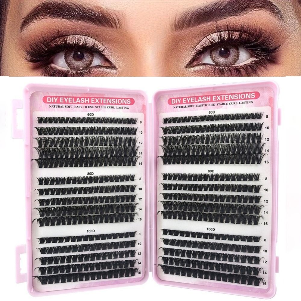 False Eyelashes Natural - Neue 8-16mm lange künstliche Wimpern, natürlicher