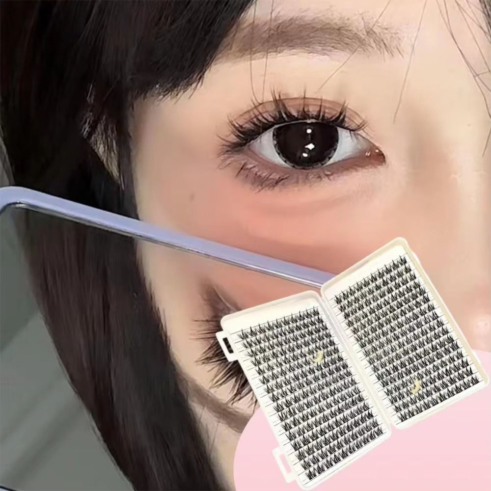 False Eyelashes Natural - Natürlich Aussehende Falsche Wimpern mit Kleber