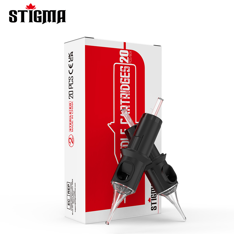 Merit Beauty Makeup - STIGMA 20Pcs Tattoo Nadeln Einweg Sterile