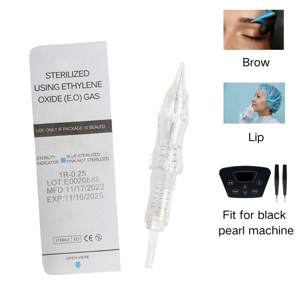 Merit Beauty Makeup - 10/50PCS Augenbraue Lip Tattoo Nadeln Revolution