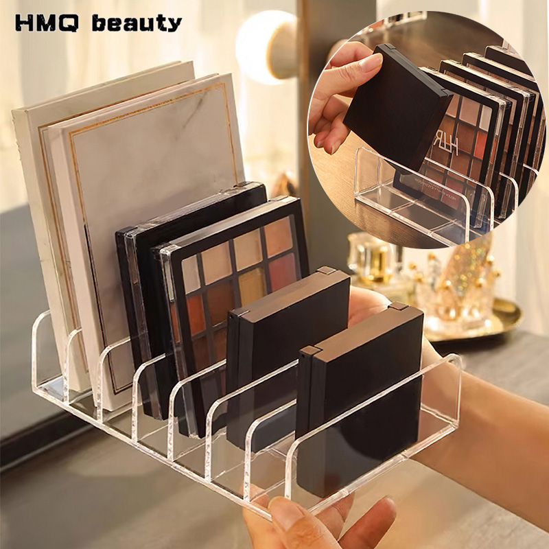Beauty Makeup Background - Make-up-Organizer mit 7 Fächern, Desktop-Lidschatten-Palette, Display-Box,