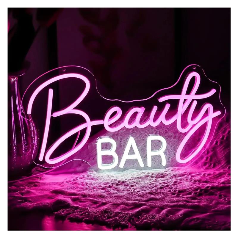 Beauty Bar Neonschild, dimmbar – Beauty Makeup Wallpaper Bewertung und Preis