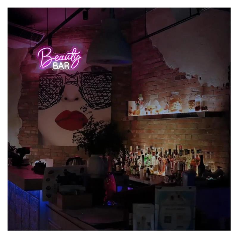 Beauty Bar Neonschild, dimmbar – Beauty Makeup Wallpaper Bewertung und Preis