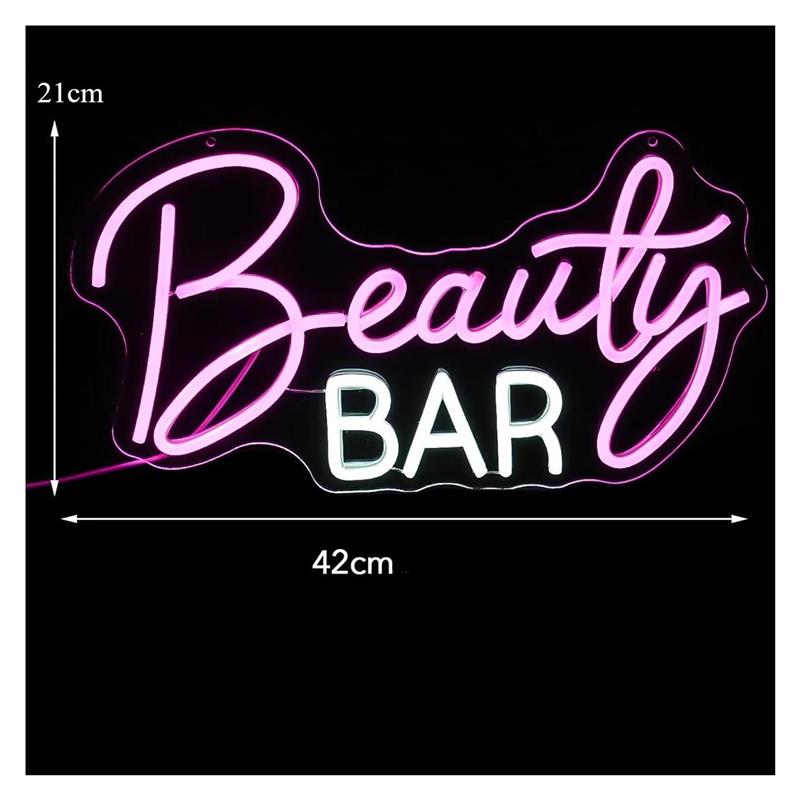 Beauty Bar Neonschild, dimmbar – Beauty Makeup Wallpaper Bewertung und Preis