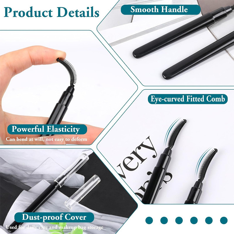Silikon-Wimpernbürste, Augenbr – Beauty Makeup Background Bewertung und Preis