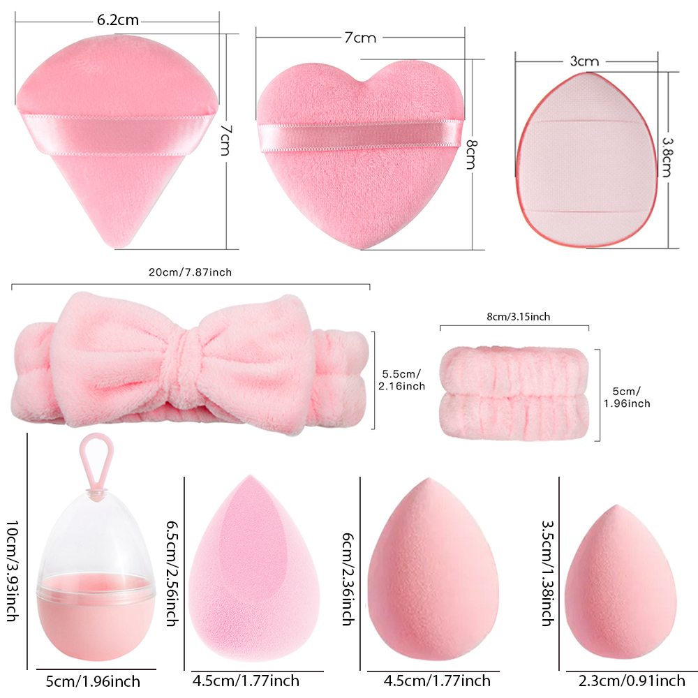 17Pcs Make-Up Schwamm Mixer Se – Beauty Blender In Makeup Bewertung und Preis