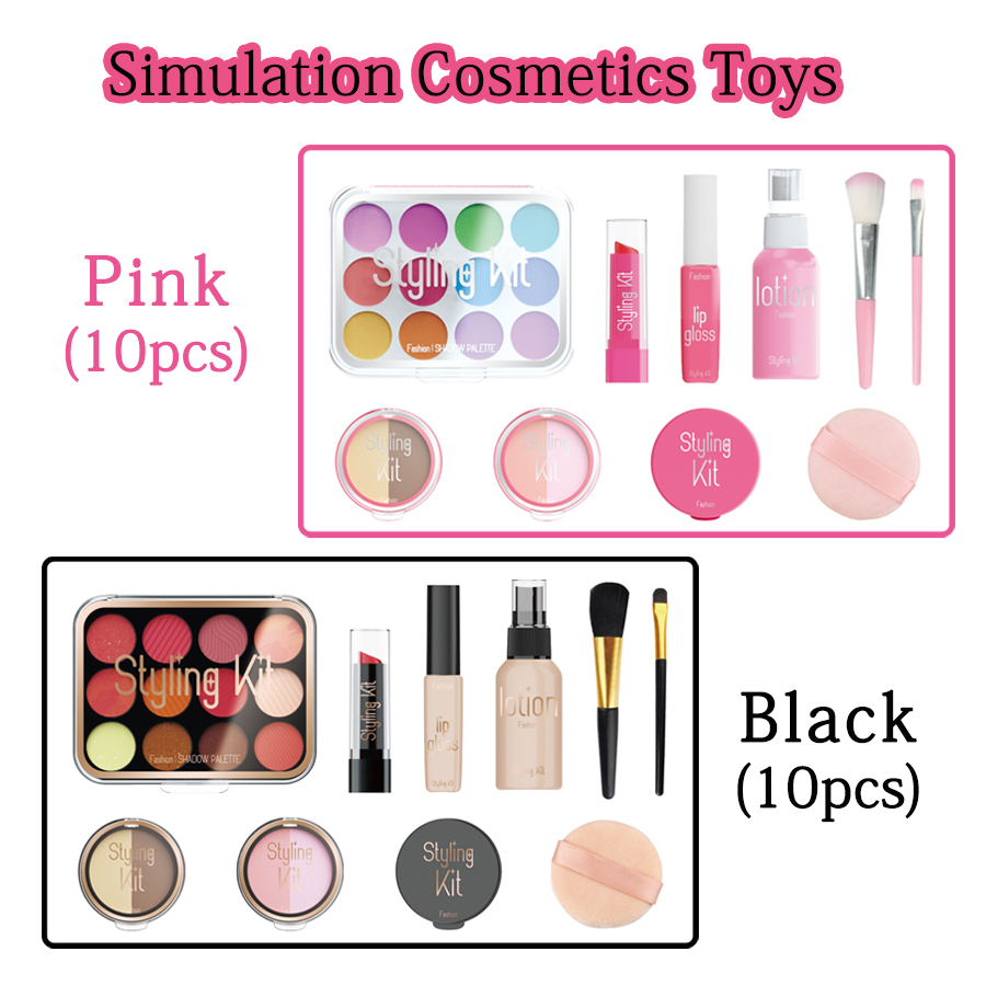 10-teiliges Simulations-Kosmet – Beauty Makeup Kids Bewertung und Preis
