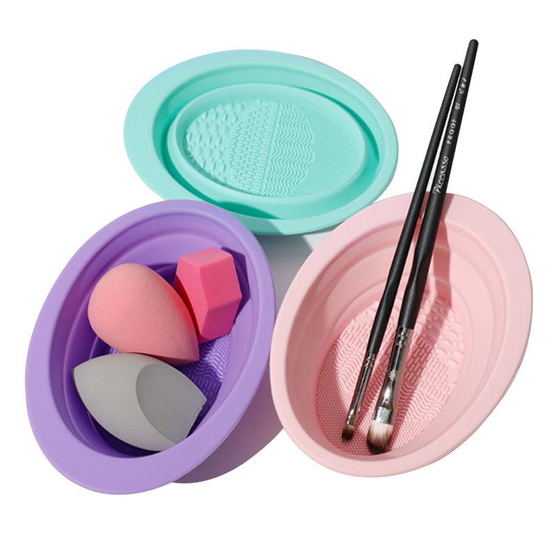 Weiche Silikon Make-Up Pinsel  – Beauty Makeup Background Bewertung und Preis