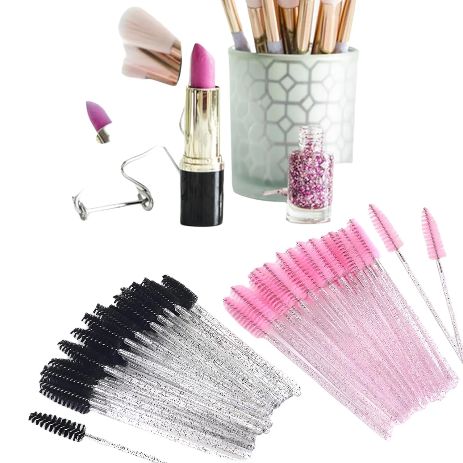 500 Stück Wimpernbürsten Zaube – Beauty Makeup Background Bewertung und Preis