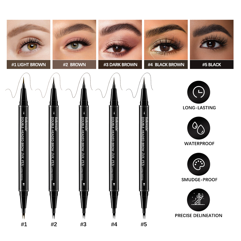 2-in-1-Augenbrauenstift, wasse – Beauty Makeup Background Bewertung und Preis