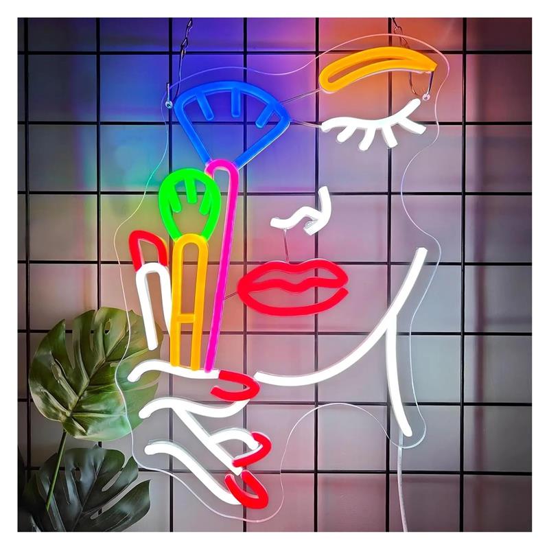 Neonschild für Make-up-Künstle – Beauty Makeup Wallpaper Bewertung und Preis