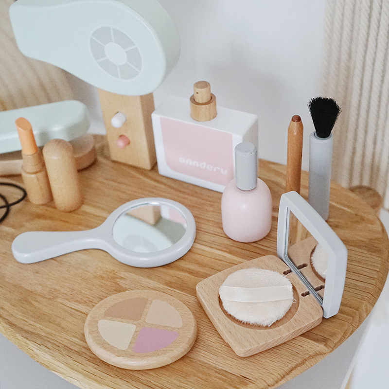 Neue Kinder Holz Simulation Ma – Beauty Makeup Kids Bewertung und Preis