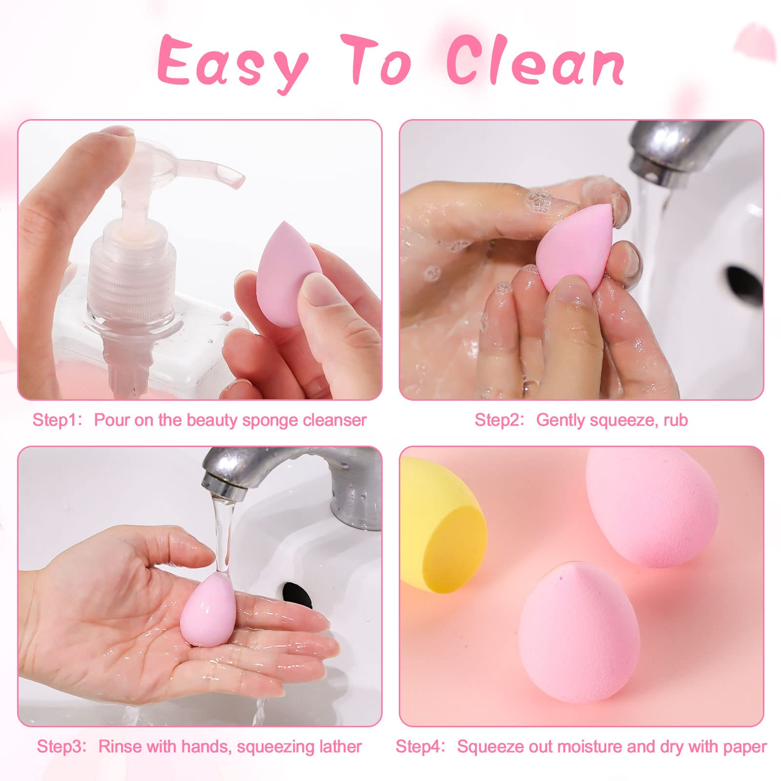 15-teiliges Make-up-Schwamm-Se – Beauty Blender In Makeup Bewertung und Preis