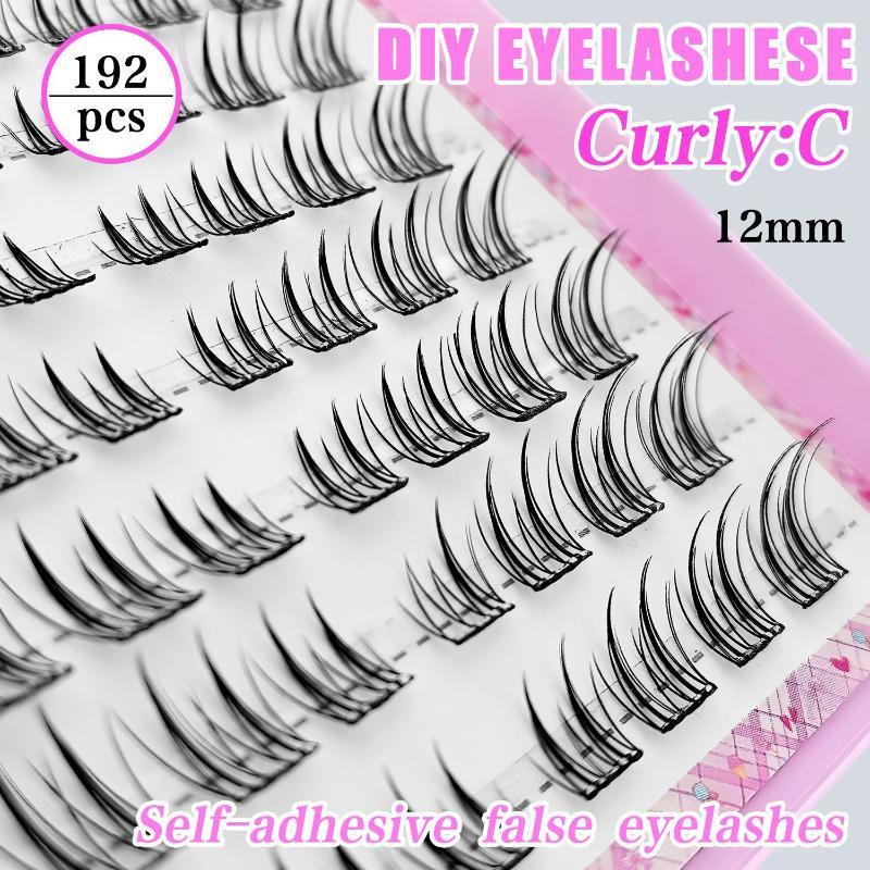 1 Box natürliche, kleberfreie  – False Eyelashes Natural Bewertung und Preis