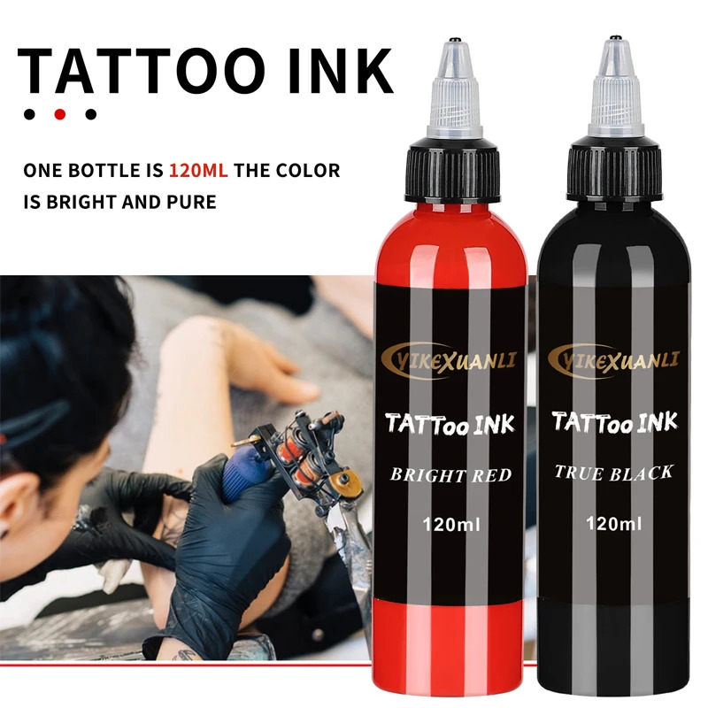 120 ml Rot/Schwarz Tattoo Tint – Beauty Makeup Kit Box Bewertung und Preis