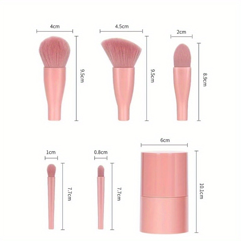 5-teiliges Make-up Pinsel Set  – Beauty Makeup Kit Box Bewertung und Preis