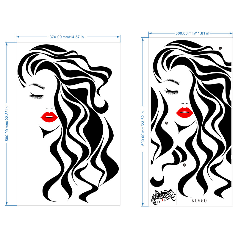 Mode Weibliche Gesicht Wand Au – Beauty Makeup Wallpaper Bewertung und Preis